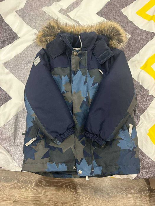 Дитяча зимова куртка + штані для хлопчика Lenne Leaf - 104 р