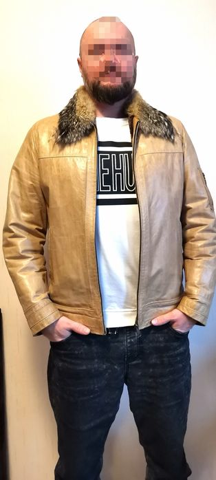 Дубленка мужская натуральная L