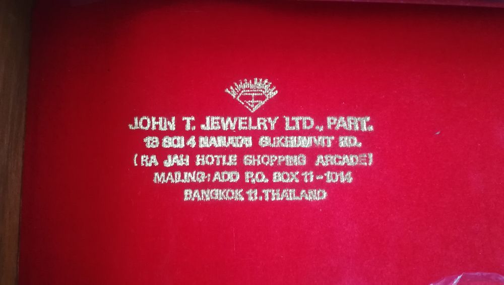 John T. Jewelery sztućce nikiel/brąz 154 cześci nie Gerlach