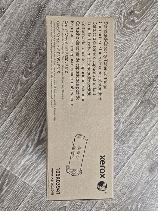 ОРИГИНАЛ! Картридж Xerox 106R03941 для Xerox VersaLink B600, B605, B61
