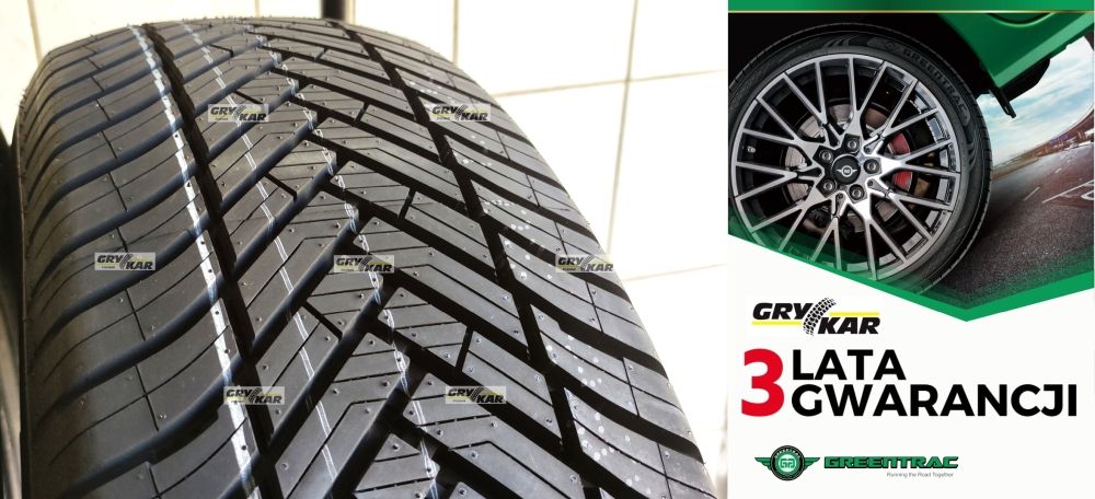 Opony 225/65R17 Greentrac Season Master C/B/71dB 2025r 3 lata gwar.