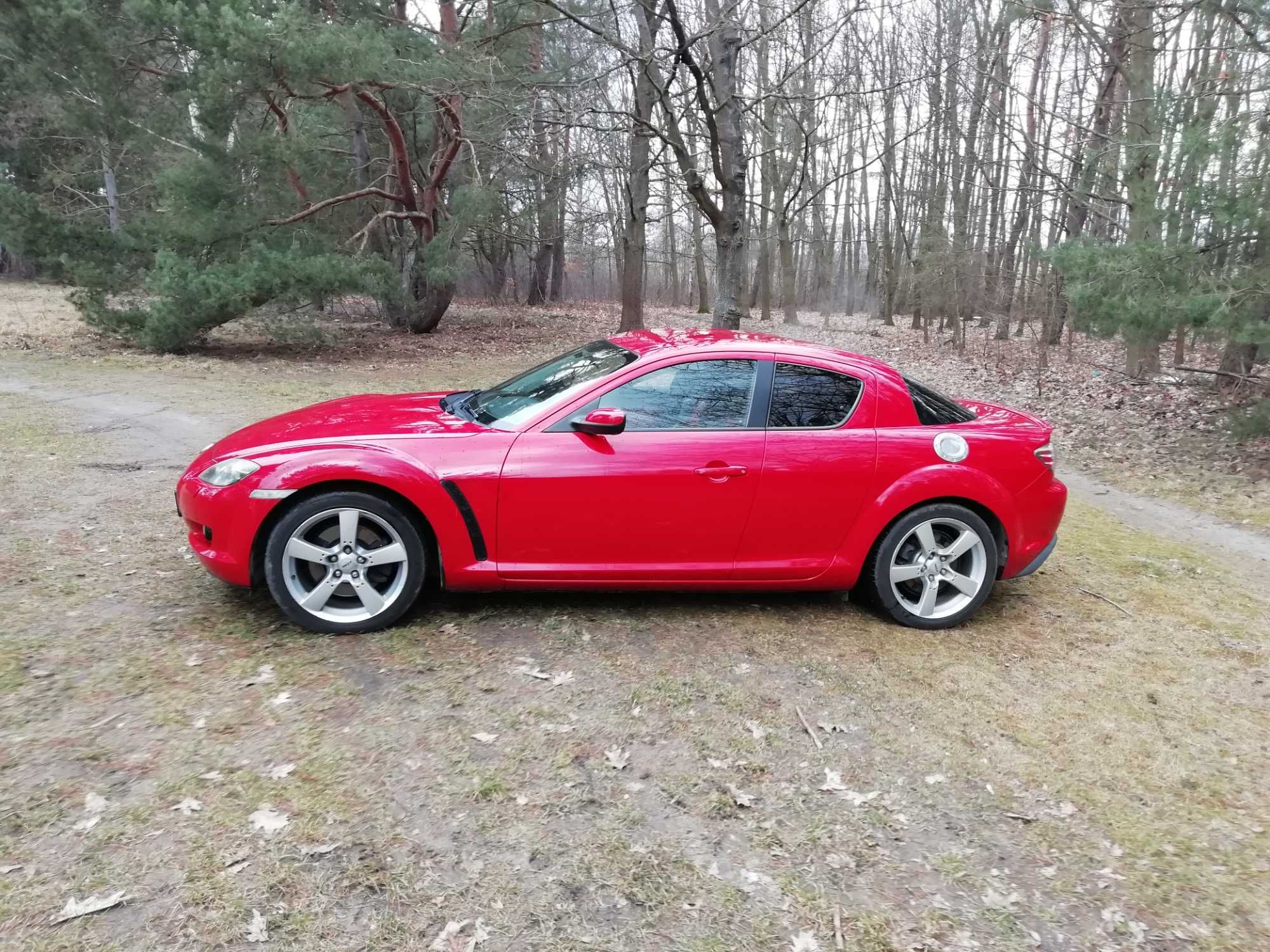 Mazda RX-8 Ładna Zgrabna Czerwona