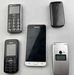 Nokia 3110 c,Samsung J3-6 ,My phone ,Primo by Doro,Max com na części