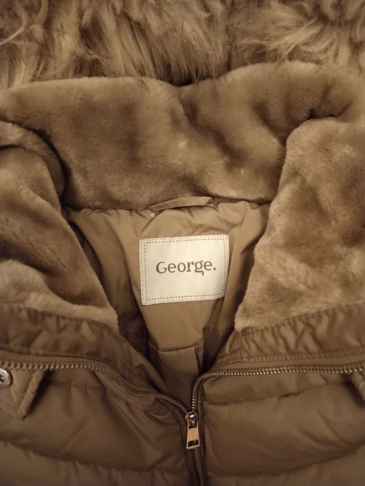 Modna, ciepła kurtka zimowa damska r.L