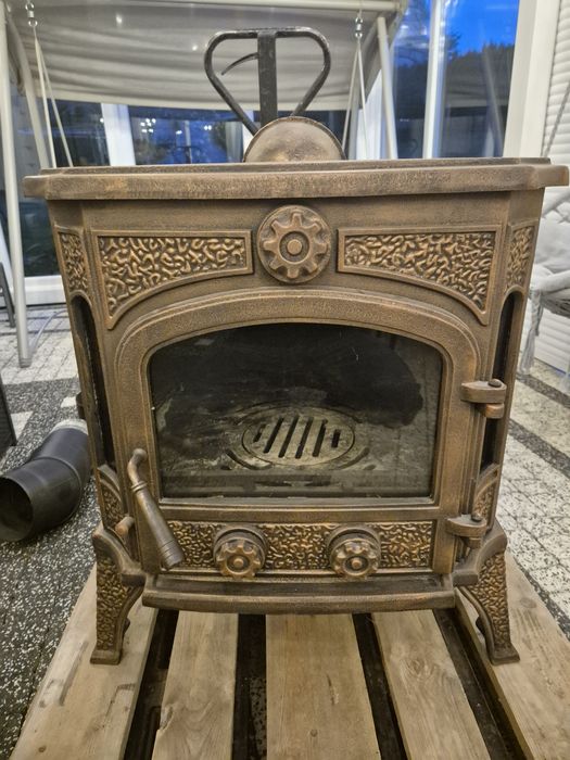 Kominek koza żeliwny