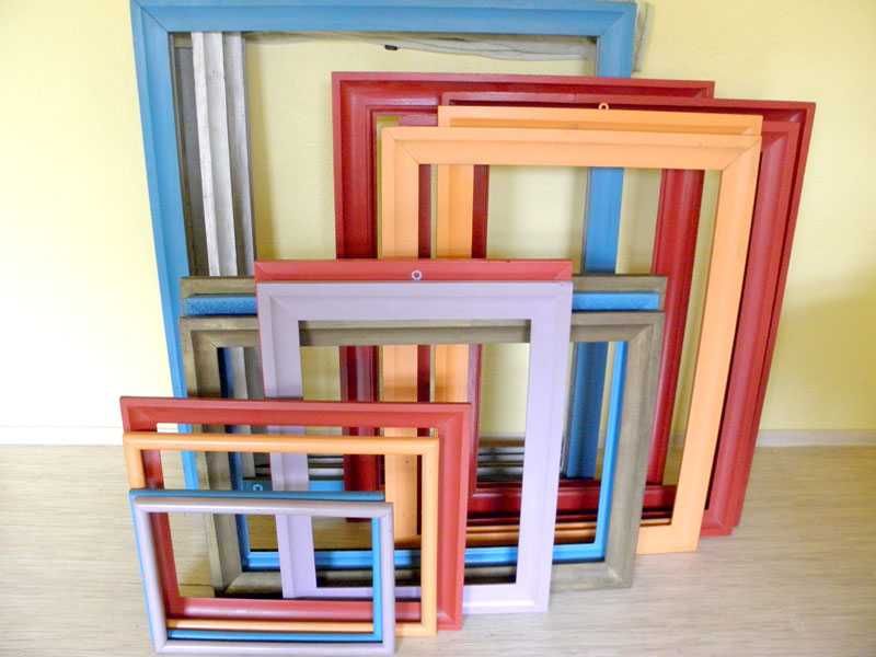 Stara pamiątkowa rama ramy do obrazu na obraz  drewno oprawa z prl-u