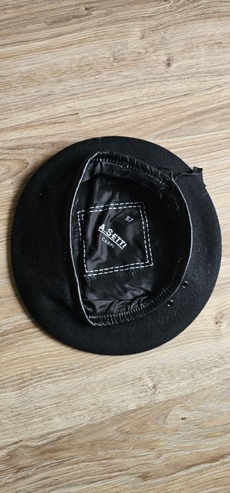 A. Setti Carpi męski beret włoski rozmiar 57 wełna
