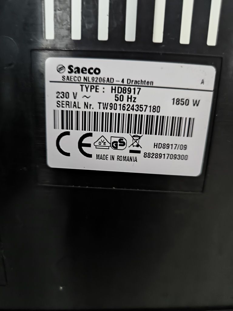 Ekspres do kawy Saeco Incanto HD8917 Rezerwacja do 4.08