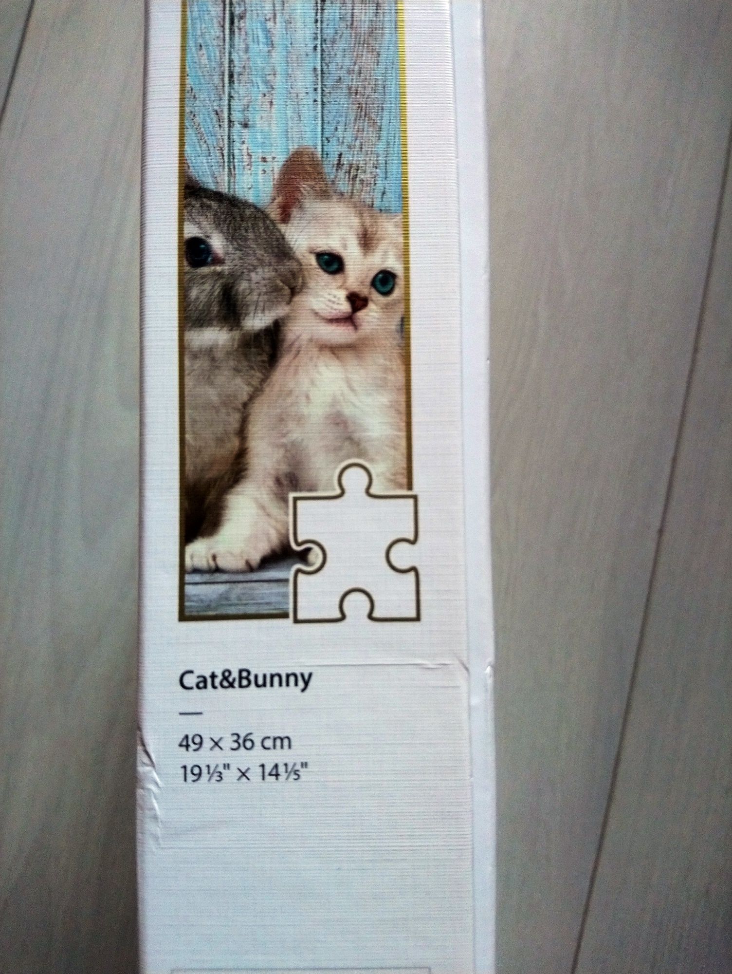 Пазли 500 елементів Cat & Bunny