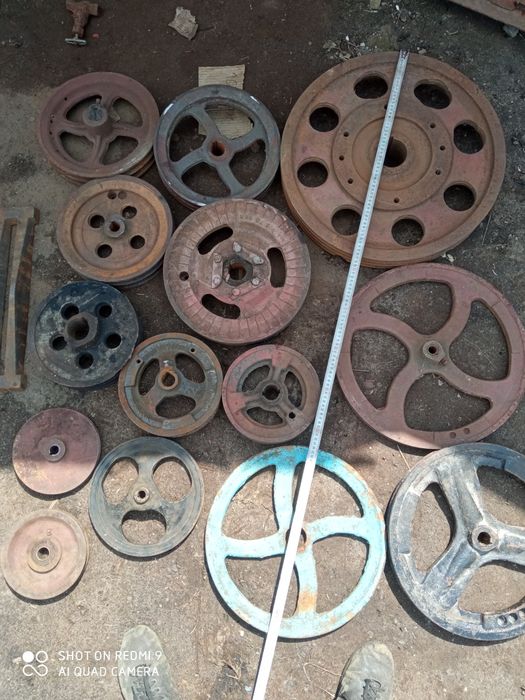 Шкив для сг или самоделок звёздочки  шкивы