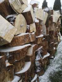 Drewno opałowe sezonowane topola pocięte