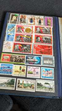 kolekcja znaczki pocztowe Polska Azja Czechy Niemcy tematyczne