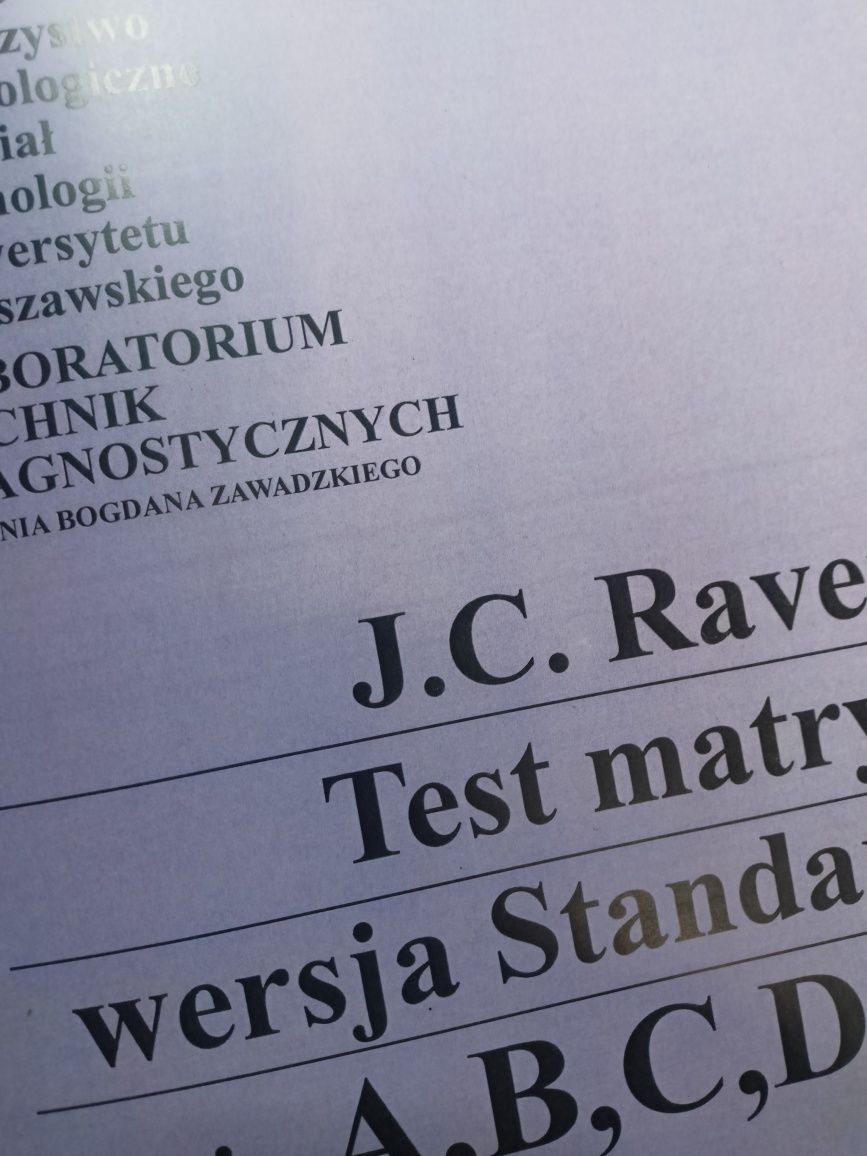 Test Matryc Ravena