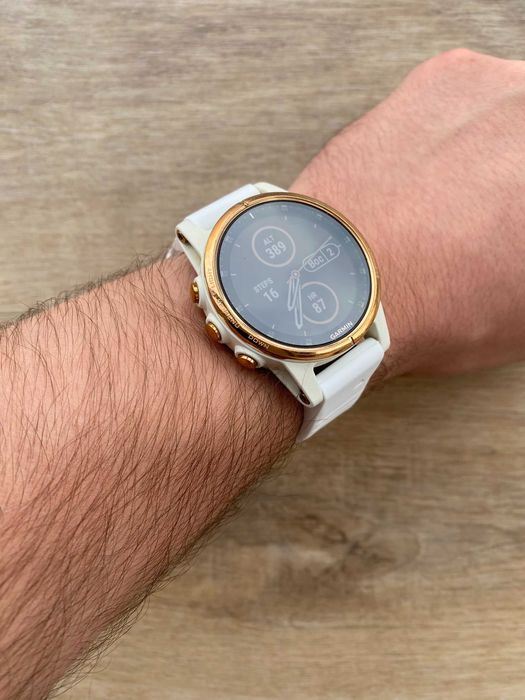 Garmin Fenix 5S Plus Sapphire | NFC, Карти, WIFI | Як новий | Гарантія
