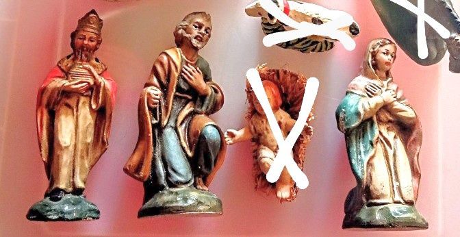 Figuras para presépio.