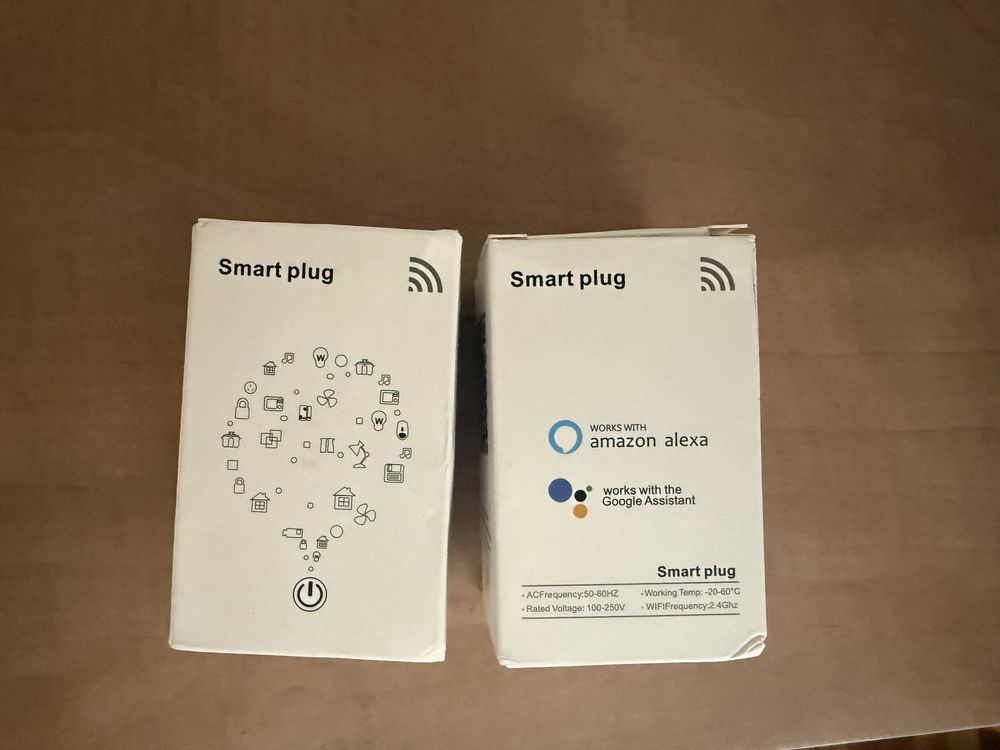 2x Inteligentne gniazdko Smart Tuya Wifi 20A - 4600W