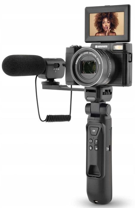 Zaawansowany zestaw VLOG AGFAPHOTO VLG-4K + akcesoria