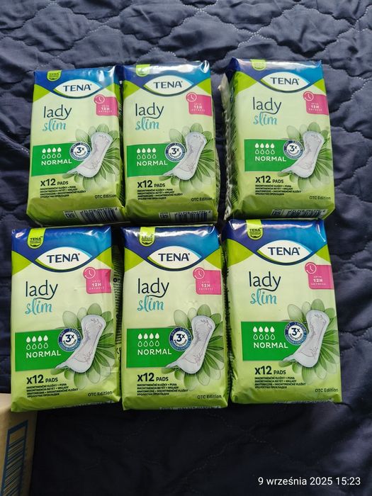 Tena Lady slim normal podpaski inkontynencja nietrzymanie moczu