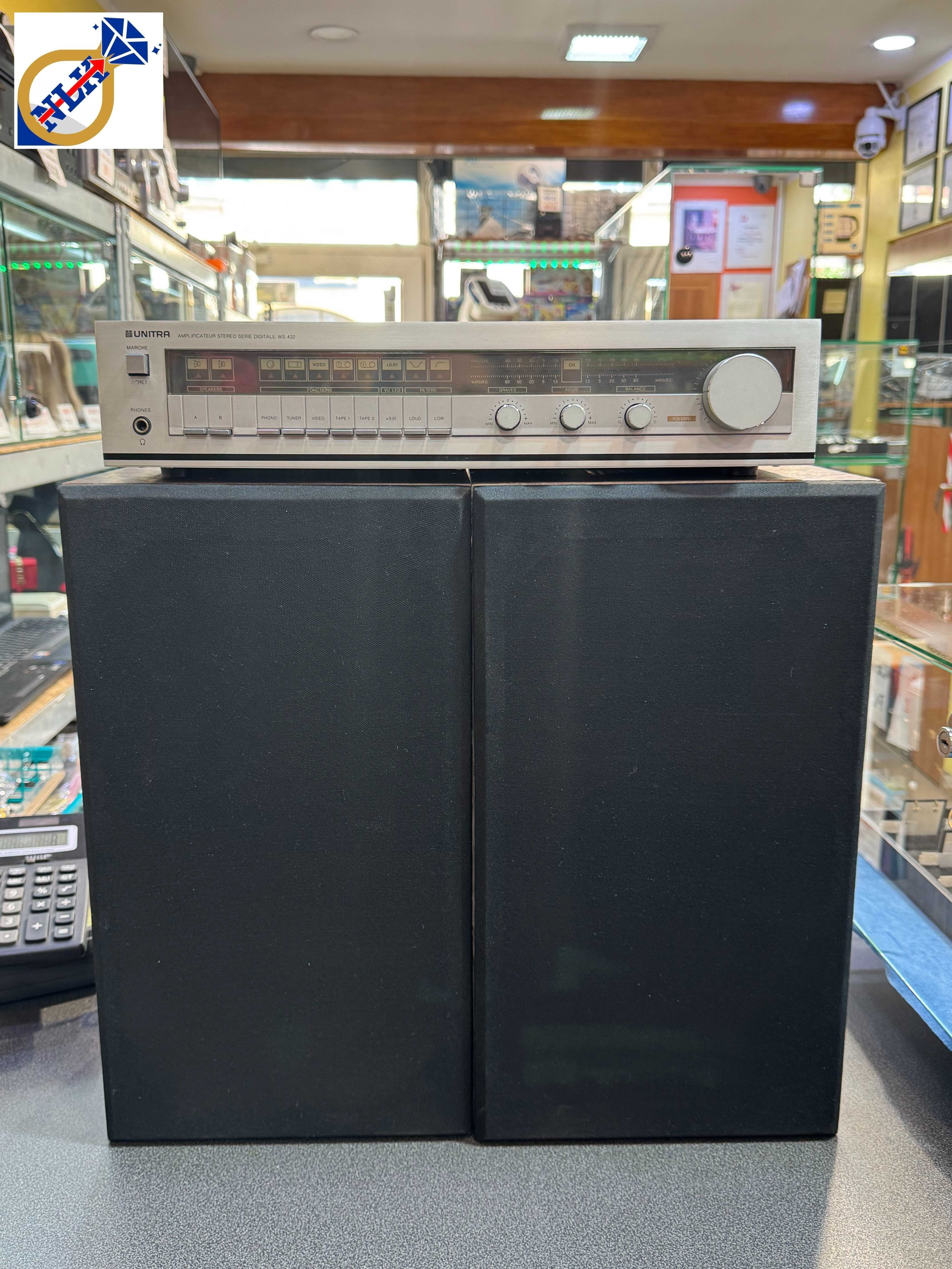 wzmacniacz Unitra WS 432 + kolumny Alton 70 / Możliwa Wysyłka /