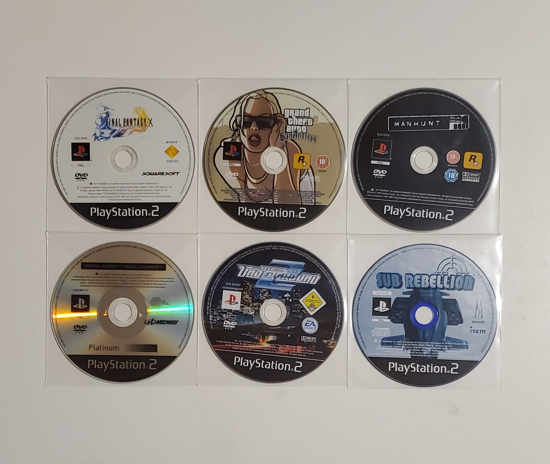 Jogos PLAYSTATION 2 / PS2  ||  Apenas Disco  ||  (a vulso) - DESDE 2€