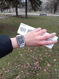 Умные Смарт-часы Smart Watch T900 про макс Белый Звонки Смс