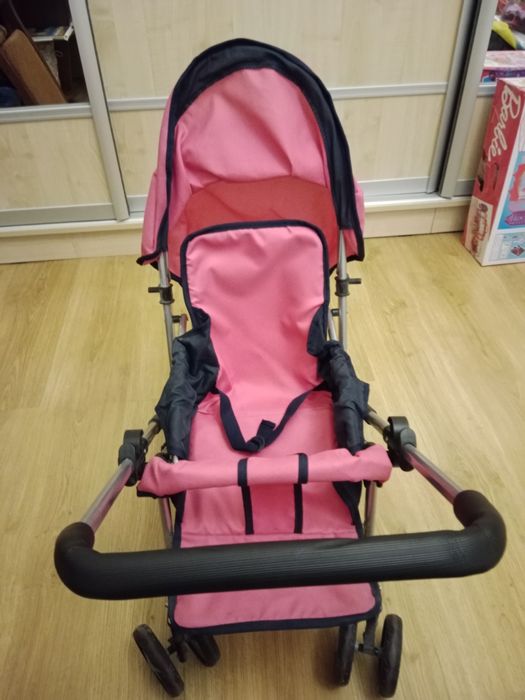 Іграшковий візочок для ляльки