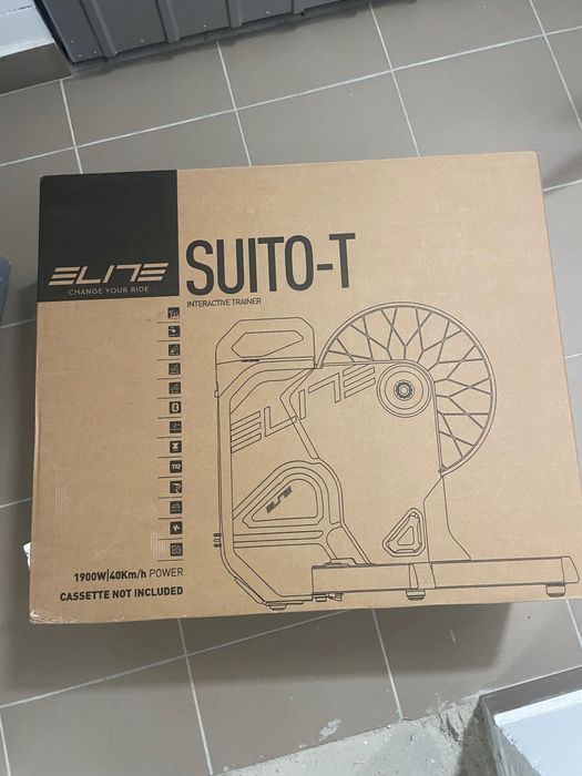 Trenażer rowerowy ELITE SUITO - T