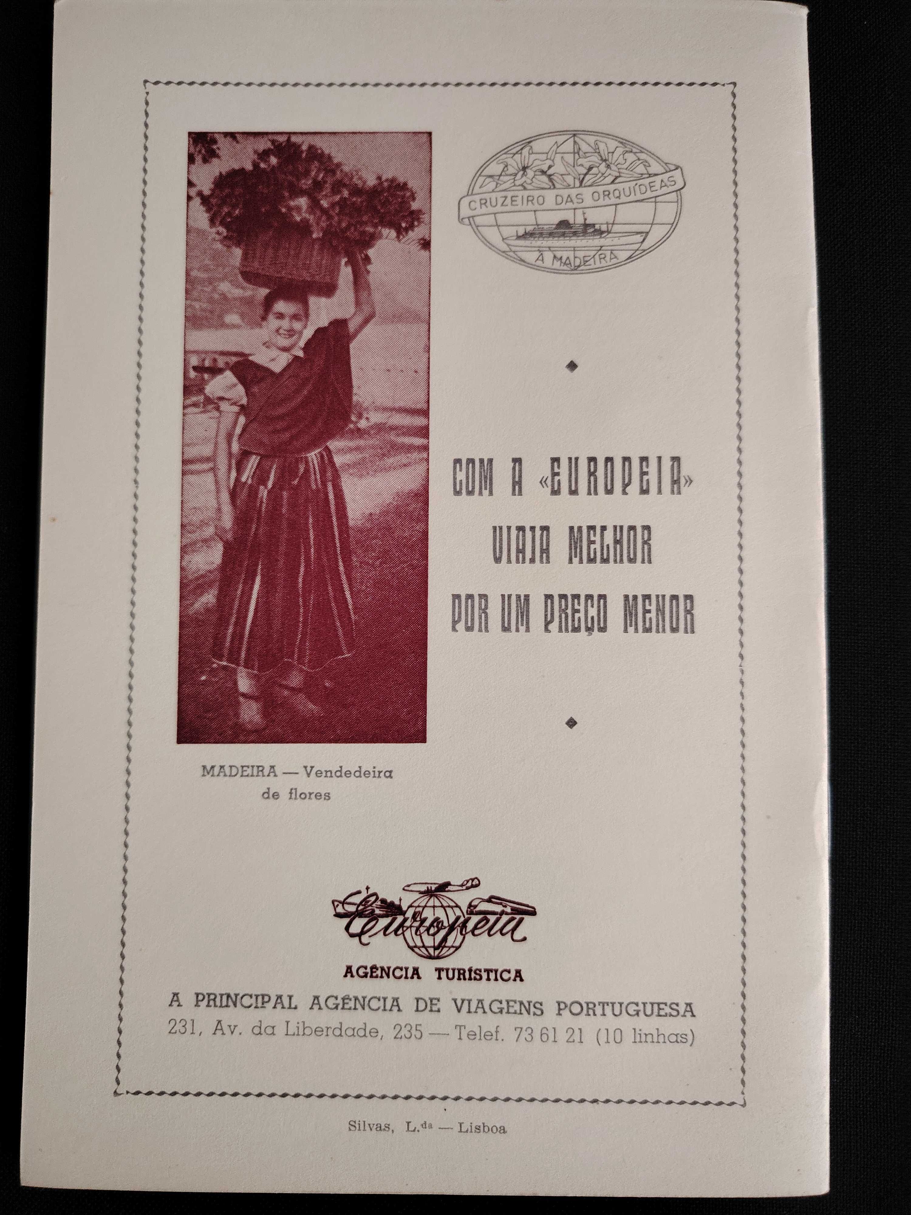 Ilha da Madeira, Cruzeiro das Orquídeas 1962 colaboração com o ACP