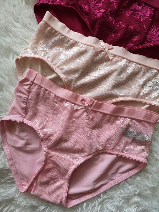 Różowe figi 4 pack Daisy Fuentes
