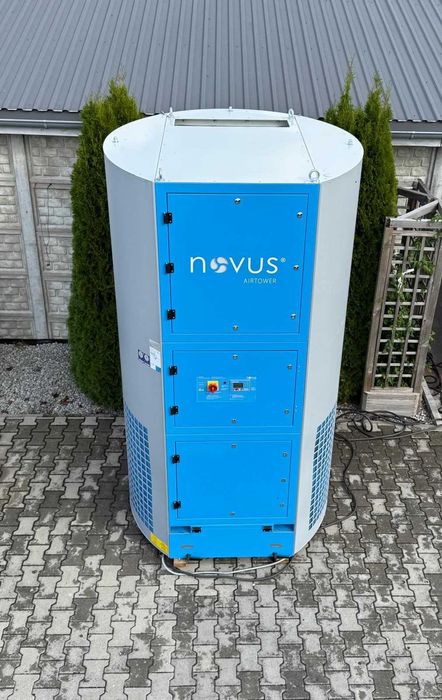 Odciąg dymu z hali, wieża wentylacyjna,filtrowentylacja NOVUS AIRTOWER