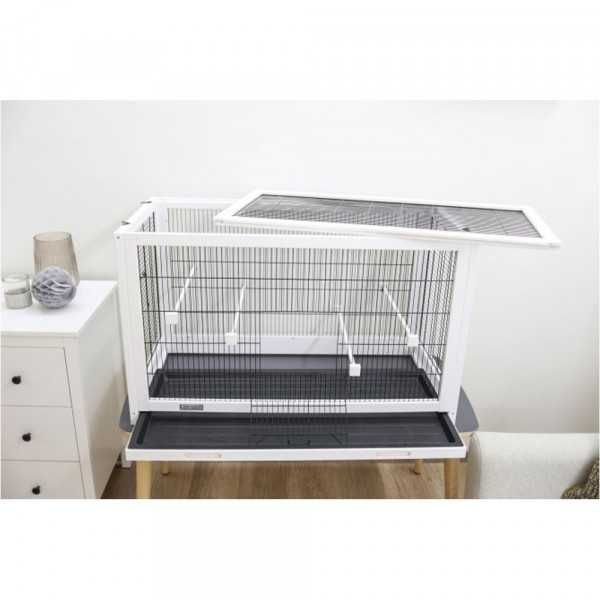 Gaiola para Aves – Estrutura em Madeira (100 x 50 x 60 cm)