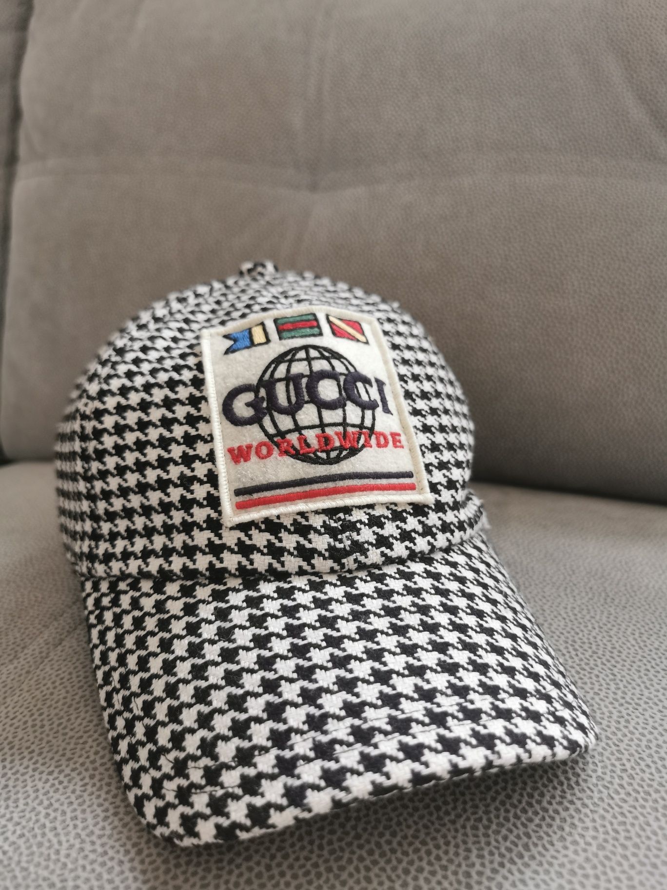 Czapka Gucci World Patch