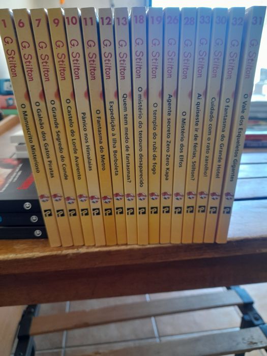 16 Livros da colecção Geronimo Stilton