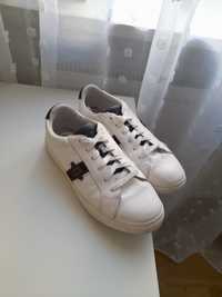 Buty sportowe białe river island adidasy sport trampki damskie jak Guc