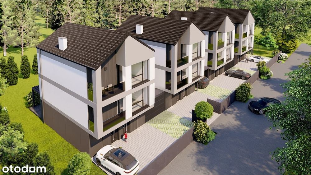 Domy niskoenergetyczne w centrum Osielska