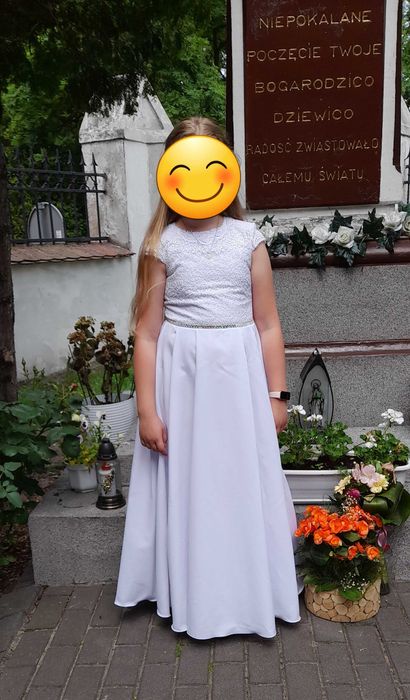 Sukienka alba komunijna 152