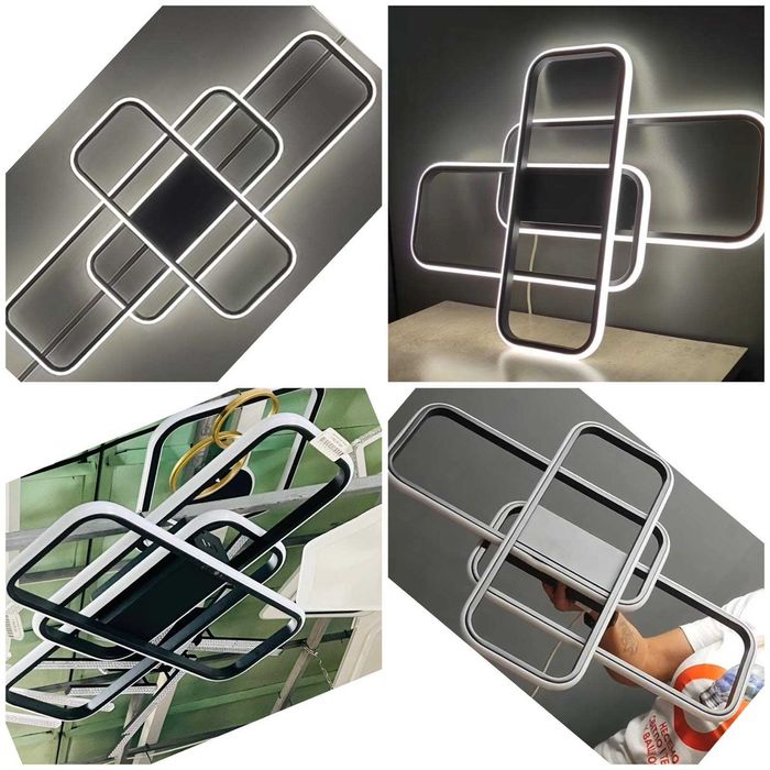 люстра ЛЕД світлодіодна світильник 90ватт (БЕЗКОШТОВНА Доставка)