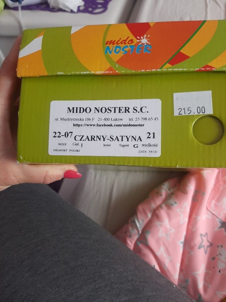 Skórzane buty zimowe 21 Mido Noster