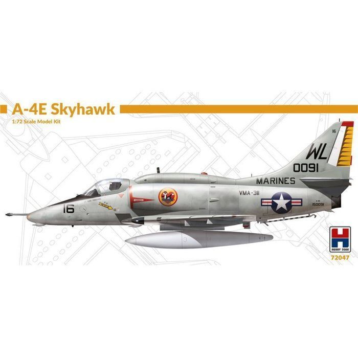 Hobby 2K 72047 A-4E Skyhawk 1/72 model do sklejania