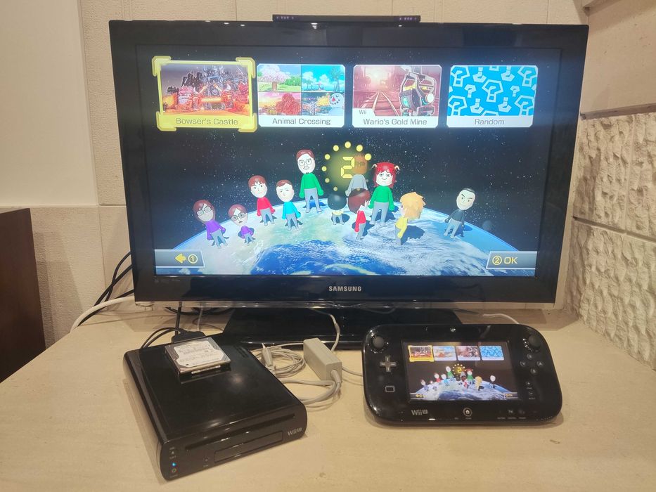 Wii U +150 JOGOS INCLUIDOS / ONLINE LOJA GRÁTIS / Retro / Desbloqueada