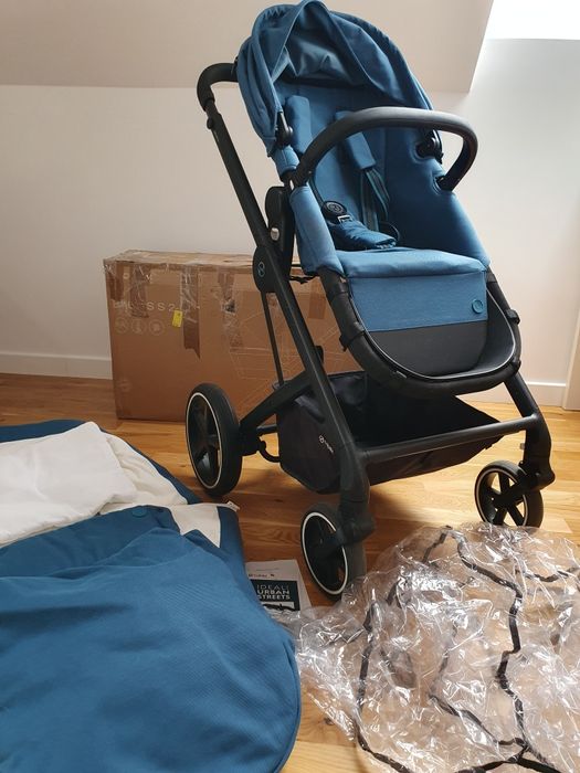 Wózek Cybex Balios S 2w1 niebieski gondola spacerówka gwarancja do22kg