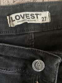 Джинсы черные карго фирмы «Lovest» размер 27