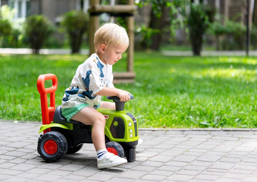 Falk Jeździk i chodzik 2w1 traktor Baby Claas 312S traktorek