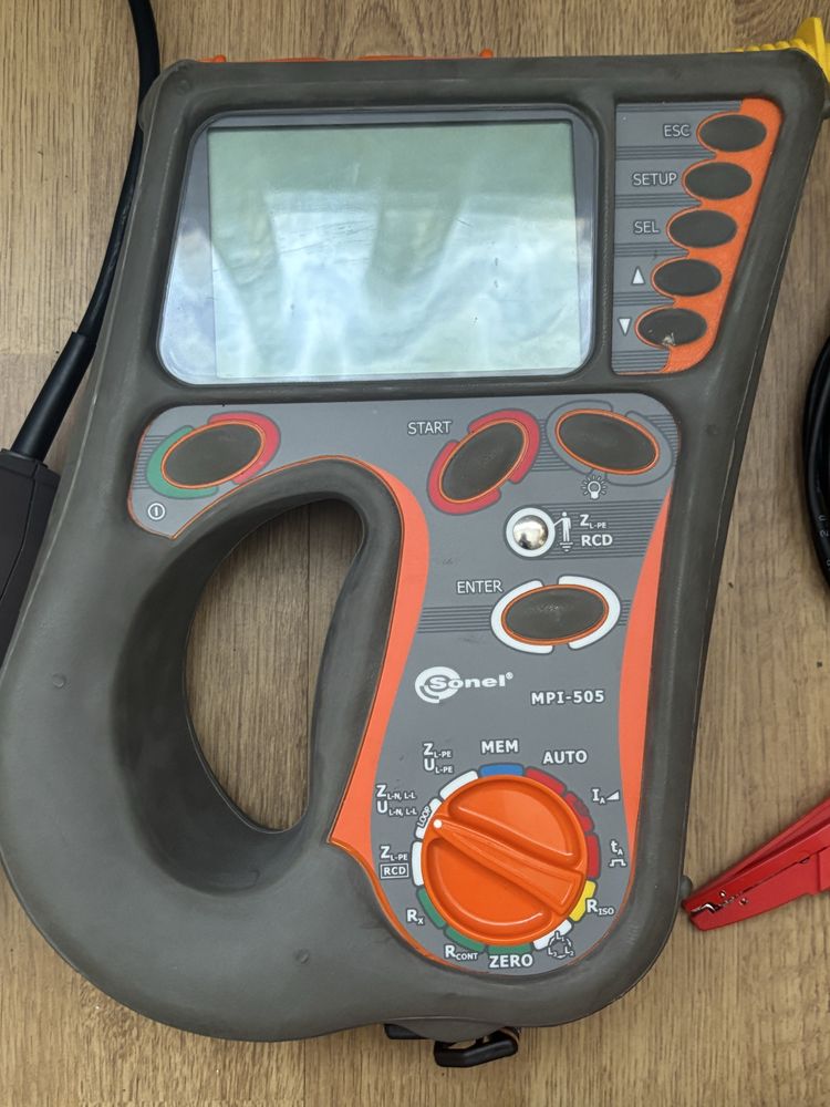 Sonel mpi505 miernik parametrow instalacji