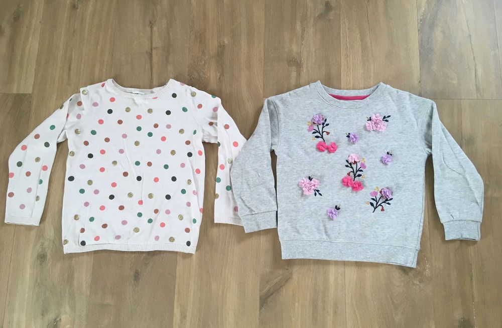 2 x zestaw sweter H&M i bluza John Levis 4-6 Lat( 110-116)