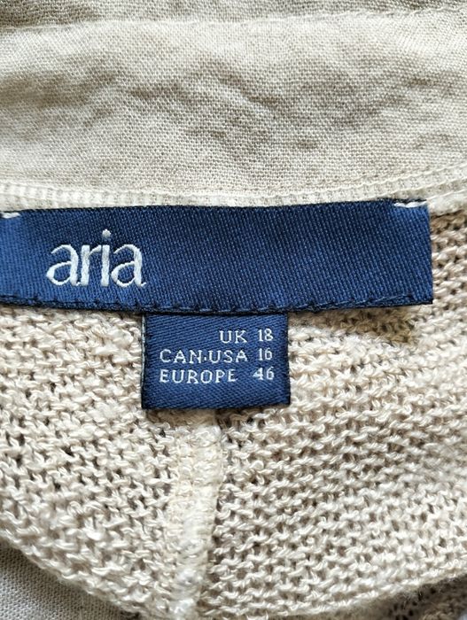 Beżowa tunika; aria; rozmiar 3XL