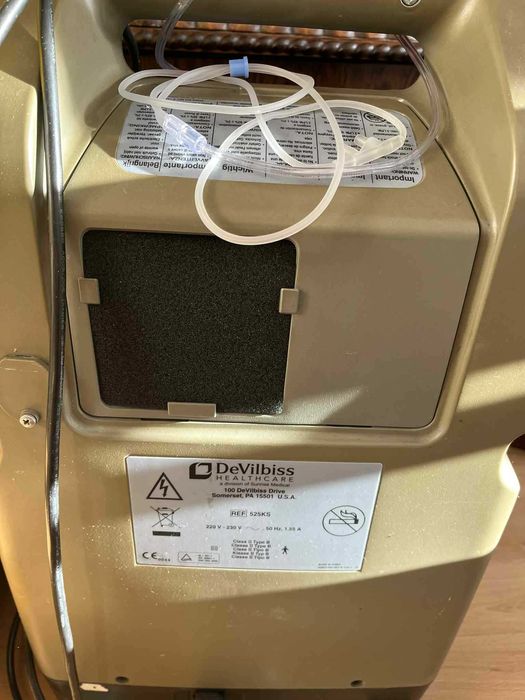 Koncentrator tlenu DeVilbiss, po pełnym serwisie i wymianie jak nowy !
