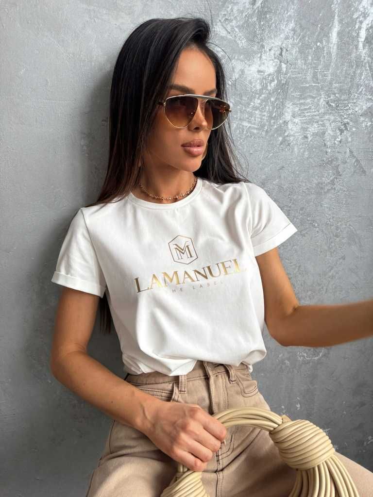La manuel bluzka t-shirt styler ecru