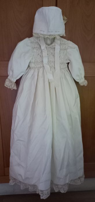 Vestido Batizado Tradicional (impecável)
