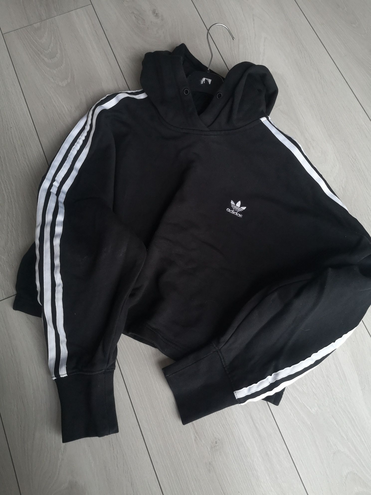 Adidas crop  hoodie